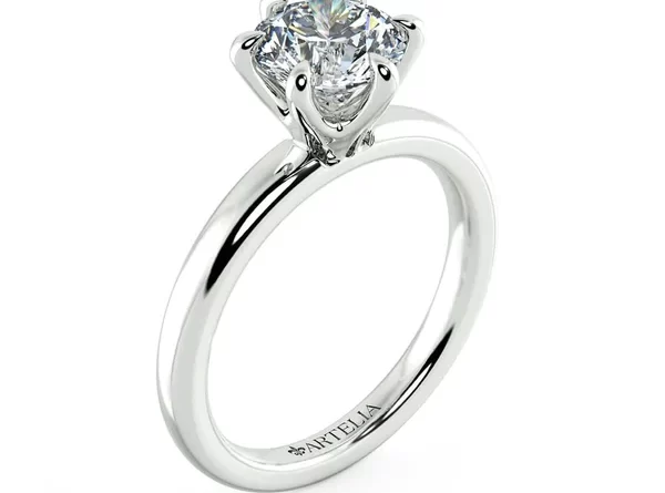What are the different types of solitaire engagement rings?
